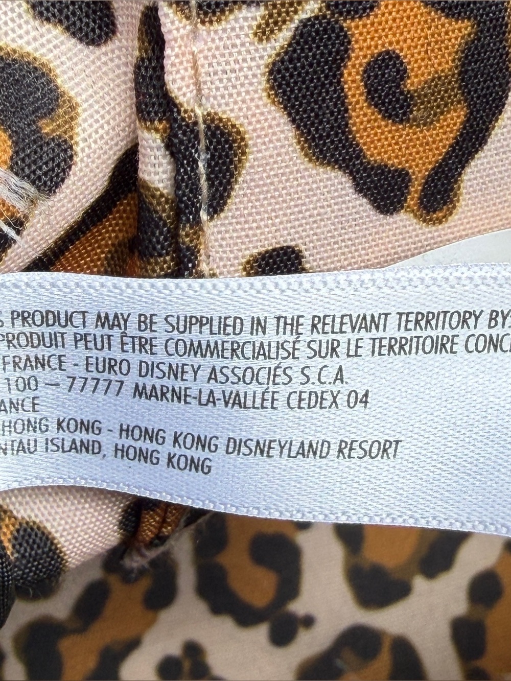 Disney Parks Animal Kingdom Black Leopard Print Icon Mini Backpack Hidden Mickey - Picture 12 of 16